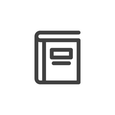 Bir kitap satırı simgesi