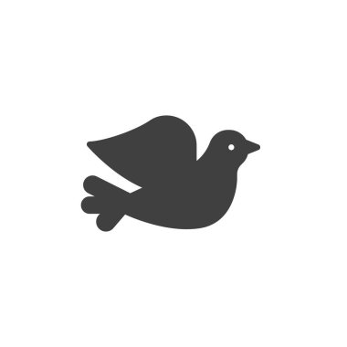 Güvercin, güvercin vektör simgesi