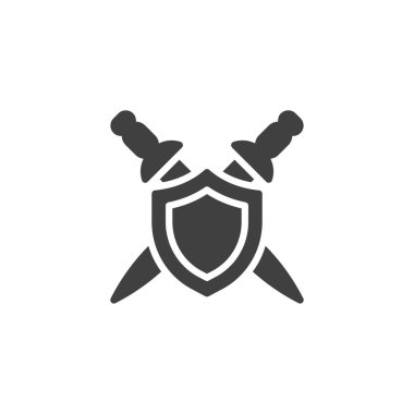 Güvenlik sistemi vektör simgesi