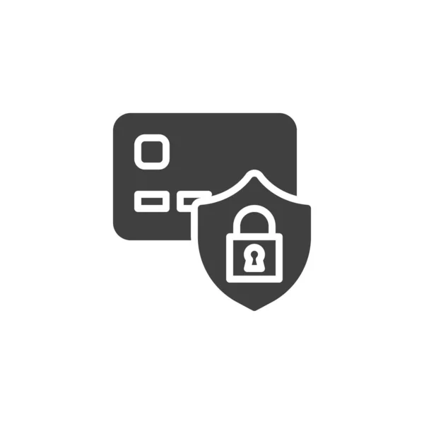 Payment security vector icon — Image vectorielle