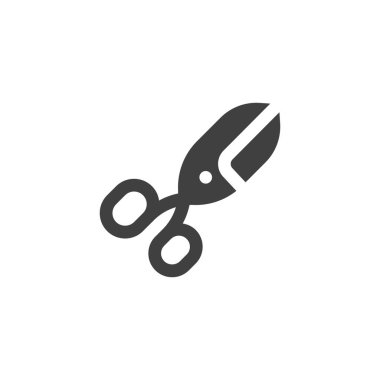 Makas vektör simgesi