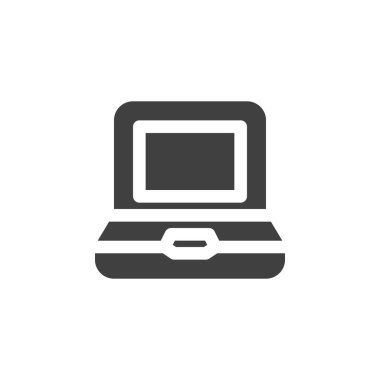 Dizüstü bilgisayar vektör simgesi