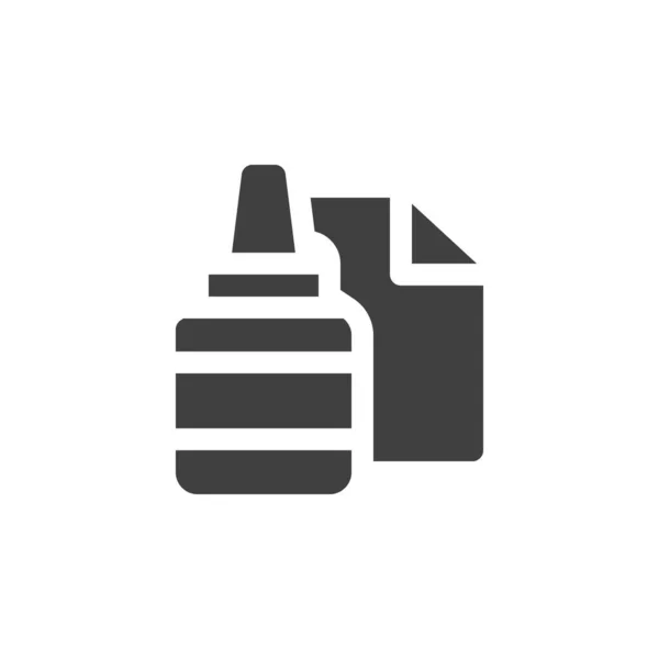 Paper glue vector icon — Vettoriale Stock