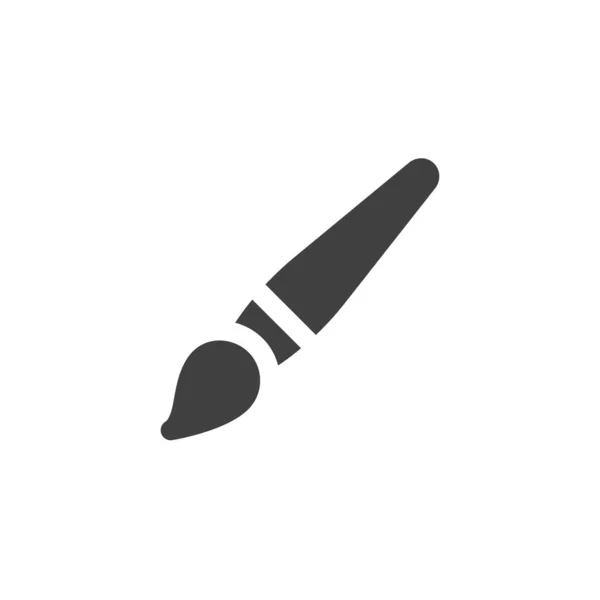 Paint brush vector icon — Stock Vector