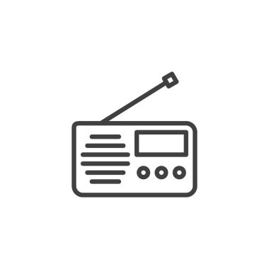 Radyo çizgisi simgesi