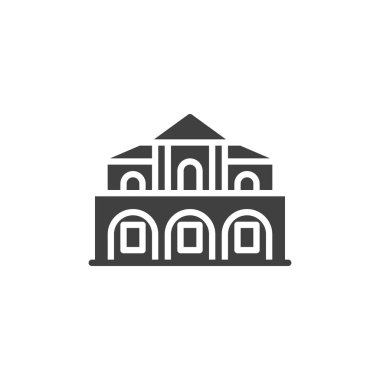 Villa evi vektör simgesi