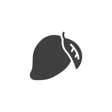 Mango meyve vektör simgesi