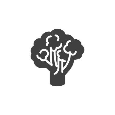 Brokoli sebze vektör simgesi