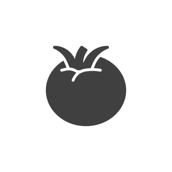 Tomato vegetable vector icon — Stok Vektör