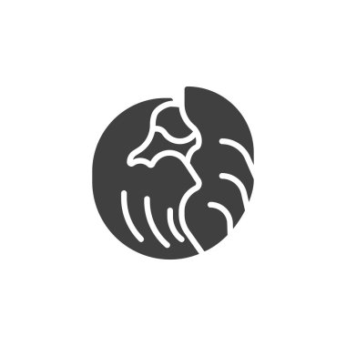 Lahana sebze vektör simgesi