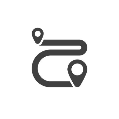 Yönlendirme vektör simgesi