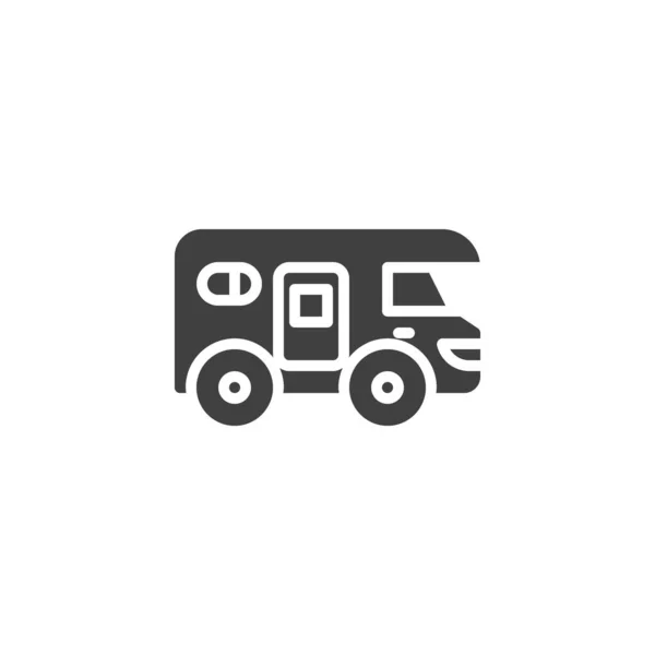 Ikona wektora furgonetki — Wektor stockowy