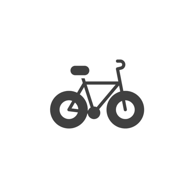 Bisiklet vektör simgesi — Stok Vektör