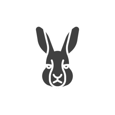tavşan vektör simgesi