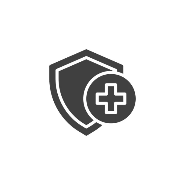 Health insurance vector icon — Stock Vector