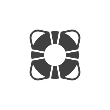 Lifebuoy vektör simgesi