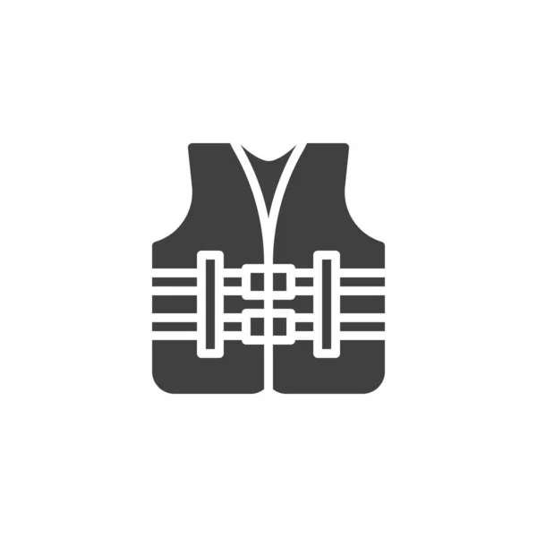 Leven vest vector pictogram — Stockvector