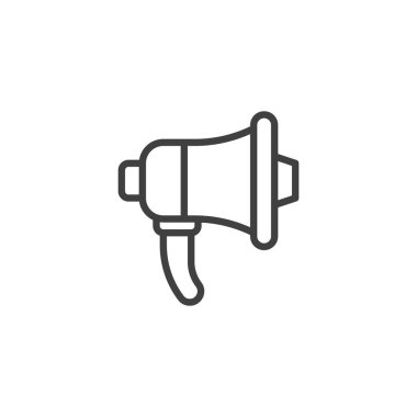 megafon satırı simgesi