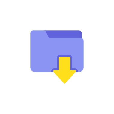 Dizin düz simgesini, vektör işaretini, belge dizinini ve oku beyaza izole edilmiş renkli resimtograma indir. Sembol, logo çizimi. Düz biçim tasarımı