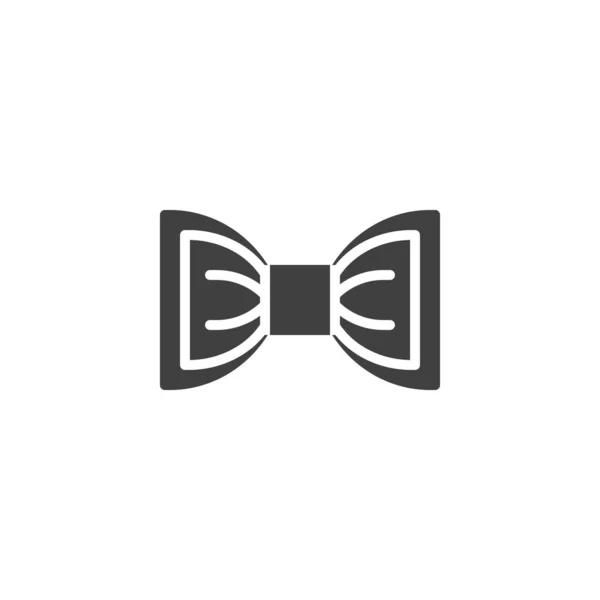 Bow Tie Vector Icon Filled Flat Sign Mobile Concept Web — Διανυσματικό Αρχείο