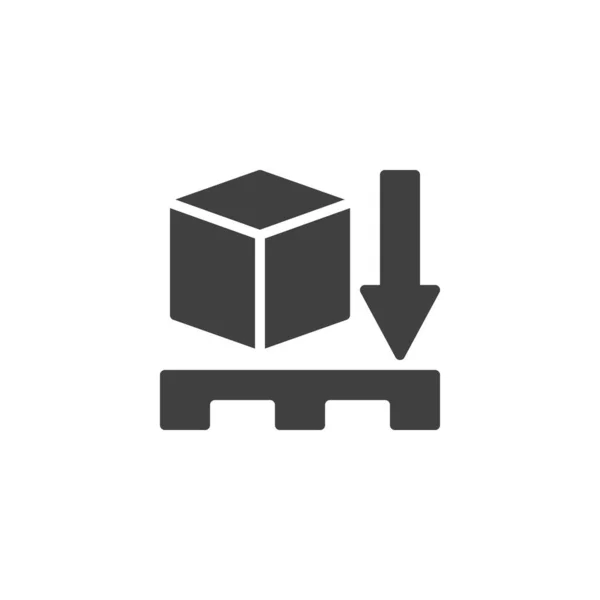 Use Pallet Vector Icon Filled Flat Sign Mobile Concept Web — Διανυσματικό Αρχείο