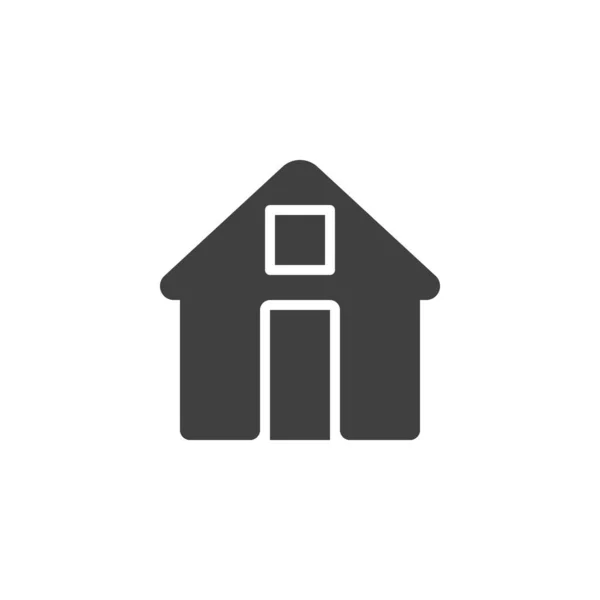 Home Vector Icon Filled Flat Sign Mobile Concept Web Design — Vector de stock