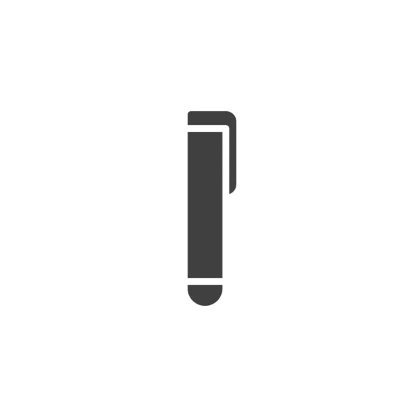 Телефон Стилус Вектор Значок Заповнений Плоский Знак Мобільної Концепції Веб — стоковий вектор