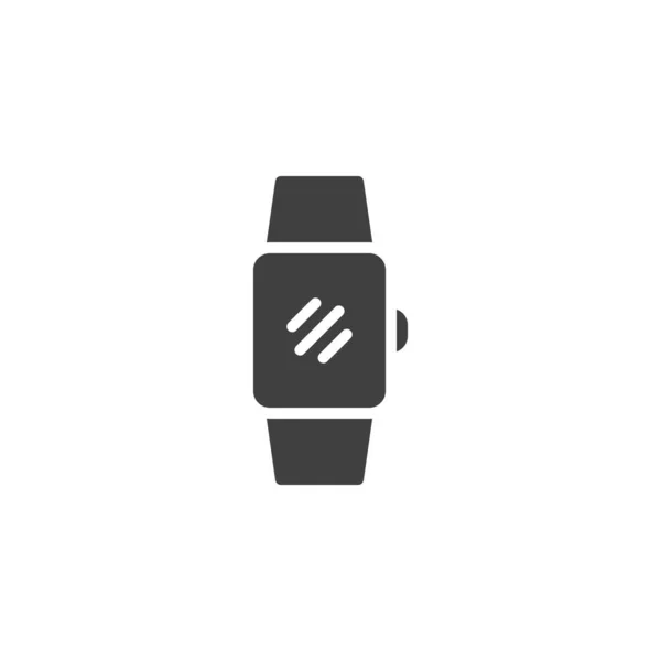Icono Del Vector Smart Watch Signo Plano Lleno Para Concepto — Vector de stock