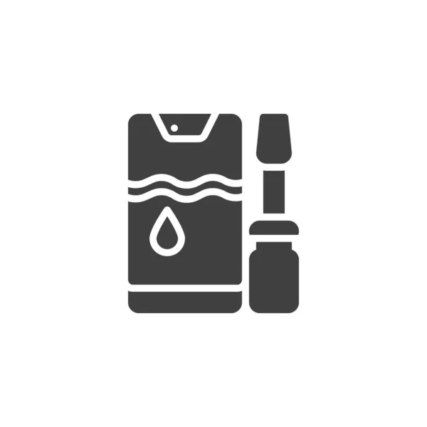 Κινητό Εικονίδιο Φορέα Επισκευής Νερού Γεμισμένο Επίπεδο Σήμα Για Την — Διανυσματικό Αρχείο