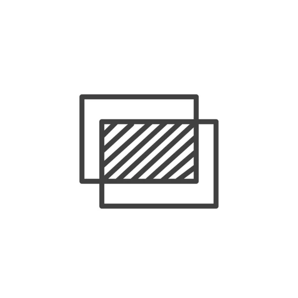 Ikona Wielu Aparatów Fotograficznych Liniowy Znak Stylu Dla Mobilnej Koncepcji — Wektor stockowy