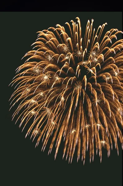 Hermosos fuegos artificiales — Foto de Stock