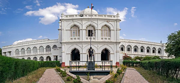 Budynek Muzeum Pamięci Mahatma Gandhiego Maduraju Indie — Zdjęcie stockowe