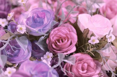 dikiş el yapımı çiçekler