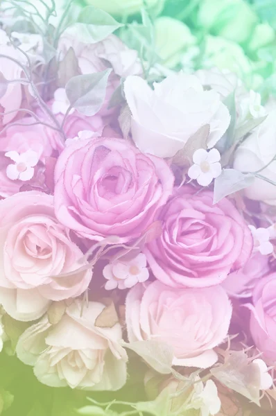 Сладкие цветы в мягком стиле для фона — стоковое фото
