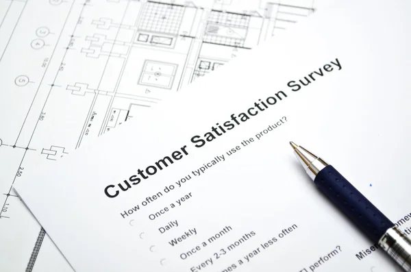 Customer service survey — Stock Photo, Image