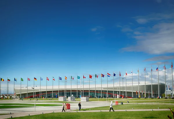 Sotschi 2014 adler-arena skating center — Stockfoto