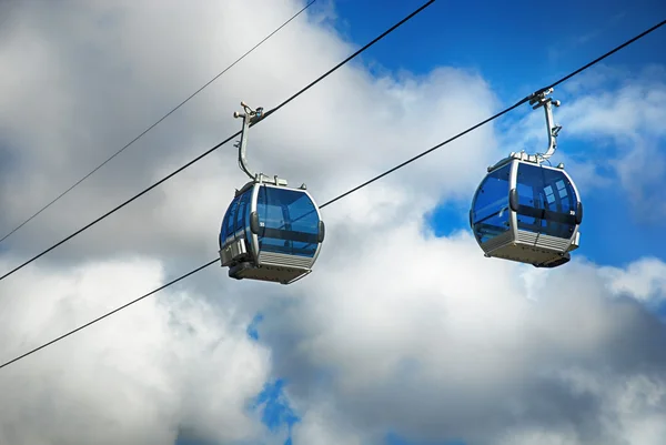 Cableway — стоковое фото