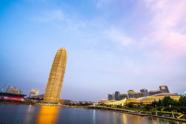 Zhengzhou şehrinin tarihi binası, Henan Eyaleti, Çin