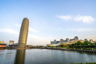 Zhengzhou şehrinin tarihi binası, Henan Eyaleti, Çin