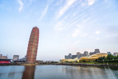Zhengzhou şehrinin tarihi binası, Henan Eyaleti, Çin