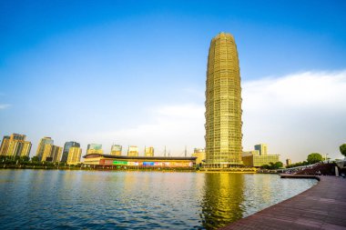 Zhengzhou şehrinin tarihi binası, Henan Eyaleti, Çin