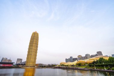 Zhengzhou şehrinin tarihi binası, Henan Eyaleti, Çin