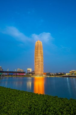 Zhengzhou şehrinin tarihi binası, Henan Eyaleti, Çin