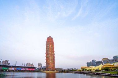 Zhengzhou şehrinin tarihi binası, Henan Eyaleti, Çin