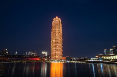 Zhengzhou şehrinin tarihi binası, Henan Eyaleti, Çin
