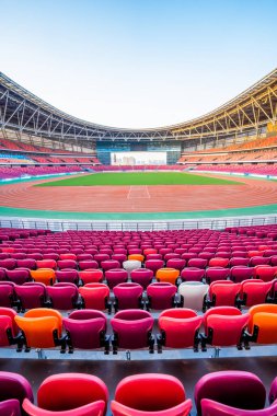 Henan Eyaleti, Çin 'de Zhengzhou' da bir futbol sahası.