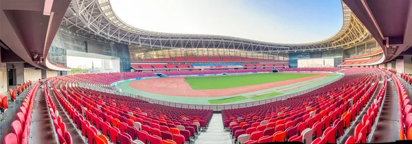 Campo Fútbol Zhengzhou Provincia Henan China —  Fotos de Stock