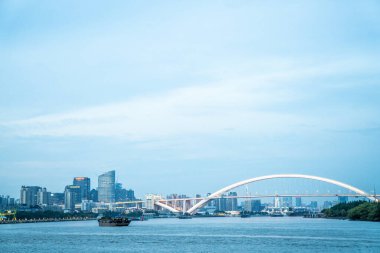 Çin, Şangay 'daki Bund' da şehir mimarisi.