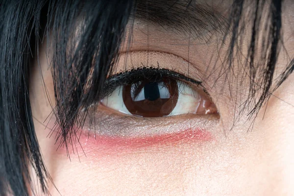 Pupil Eye Colored Contacts — Stock Photo, Image