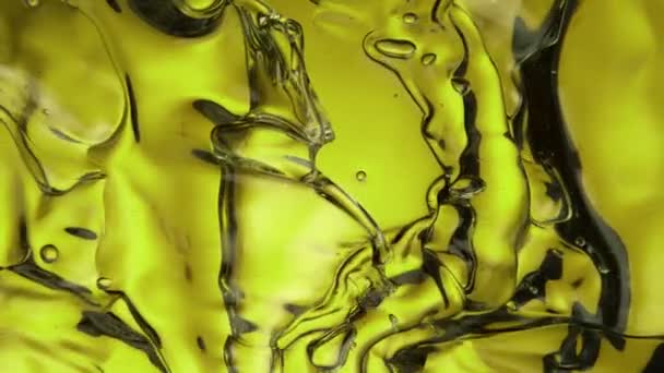 Super Slow Motion Shot Splashing Olive Oil Waves Στα 1000Fps — Αρχείο Βίντεο